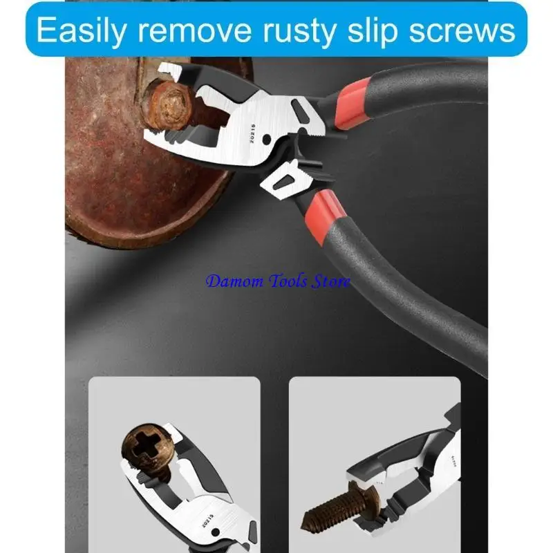 57 Be Easy Grip Schraubenentfernung mit Seitenschneider für Elektriker und Drahthandhabung