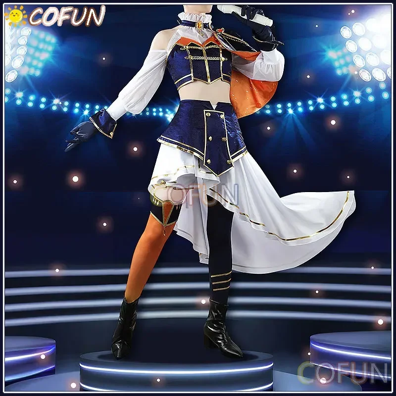 

COFUN [Customized] NIJISANJI Vtuber 4th Anniversary Higuchi Kaede Cosplay Costume Suit Party Dress Uniforms Anime Clothing