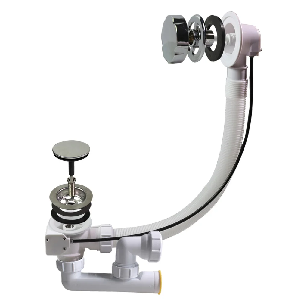 Imagem -02 - Talea-transbordamento Banho Enchimento Conjunto Completo Pop-up Resíduos Z5129c002