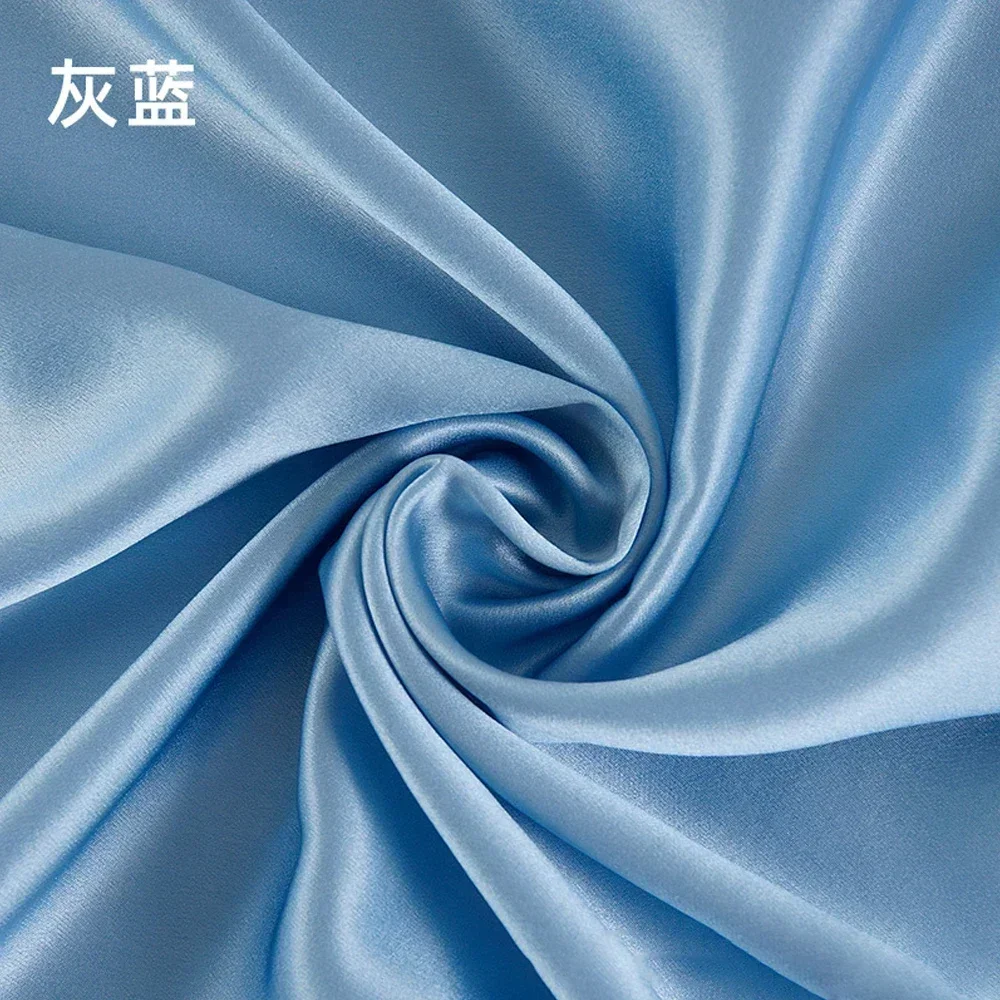 100% Pure Silk Fabric Natural Mulberry Silk Fabric 114CM Width 16 Momme High-quality Plain Crepe Satin