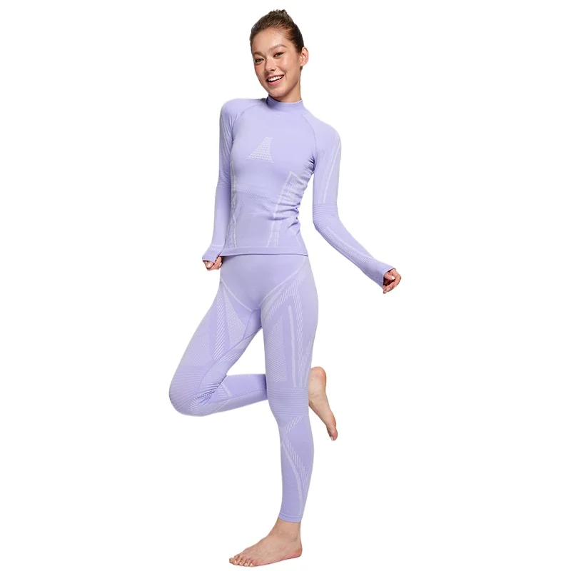 

New Ski Quick-drying Clothes Men's and Women's Outdoor Skiing, Riding, Hiking, Perspiration, Thermal Function Underwear Set