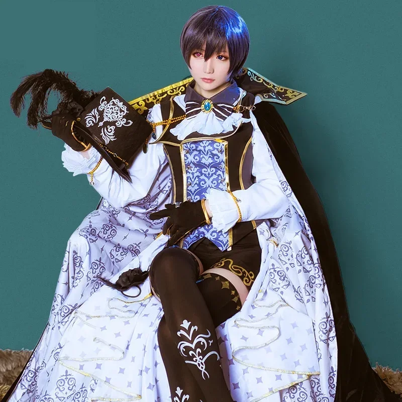 Anime Kuroshitsuji Black Butler Cosplay Ciel Phantomhive Costume Donna Uomo Set completo Vestito da festa Uniformi di carnevale di Halloween M13
