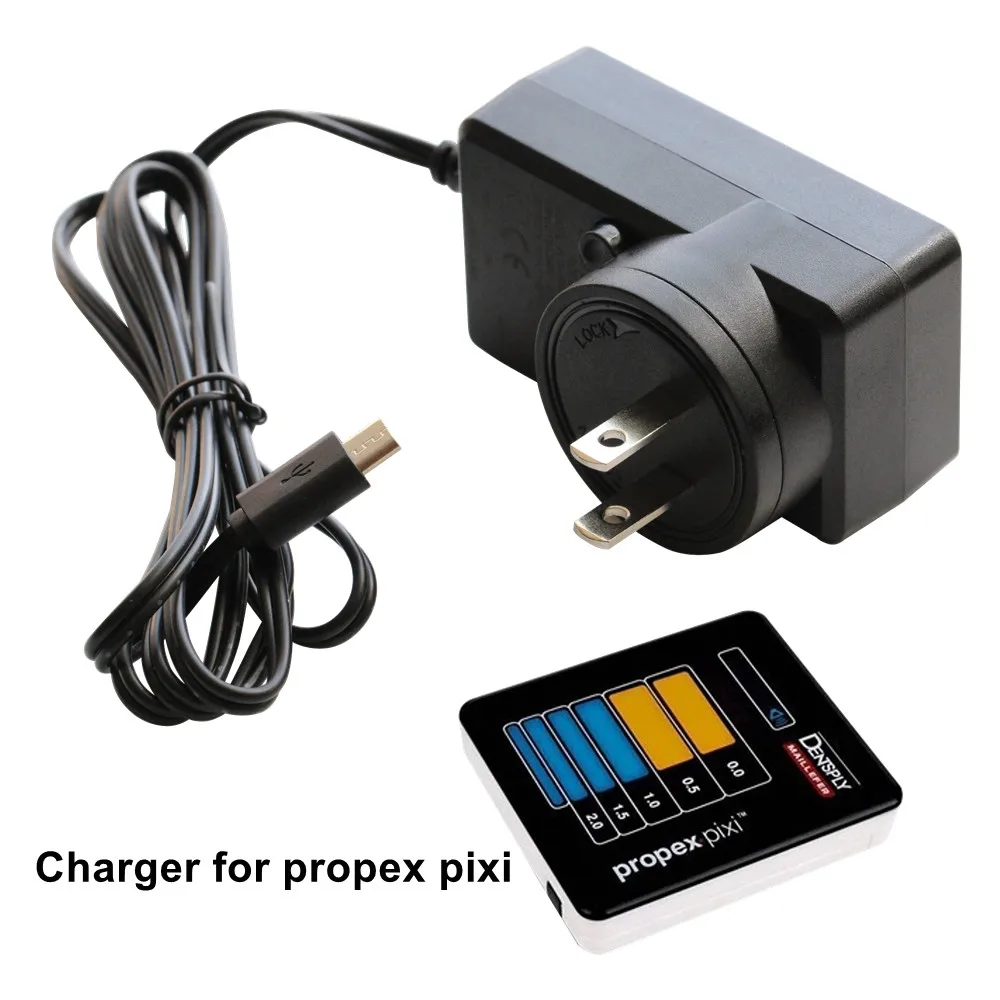 1 Set Dental US/EU/AU/UK Plug Endo Apex Locator Power Adapter Battery Charger for Dentsply PROPEX pixi Mini Dentistry Equipments
