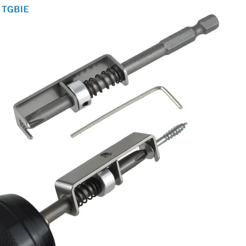 [TL]1PC Spring-Loaded Screw Holder Bit Wear Resist Anti-Drop Screwdriver Bit Universal Screw RetainingFor Electricians Mechanics