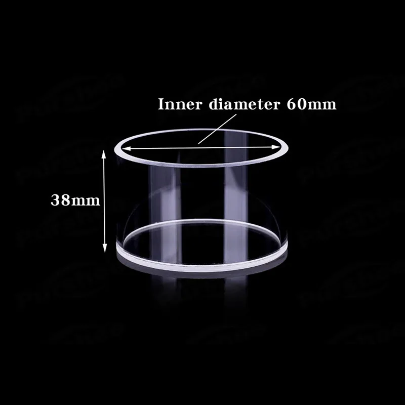 Imagem -02 - Cubeta de Quartzo para Medir a Luz Refletida O64 mm