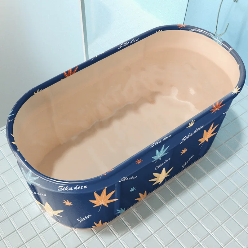 

Household Bathing Barrel Adult Folding Sweat Steaming Child Bathing Bathtub Thickening Banheira Inflavel Adulta Bathtub KC50YP