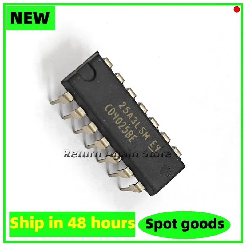 1 PÇ/LOTE CD4025BE DIP14 novo HEF/HCF4025