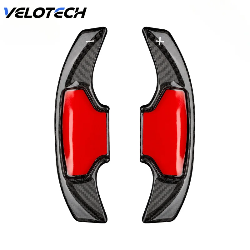 

Для Ford Mustang 2024 2025 настоящее углеродное волокно автомобильный руль переключения передач лопатка переключения передач замена удлинителя