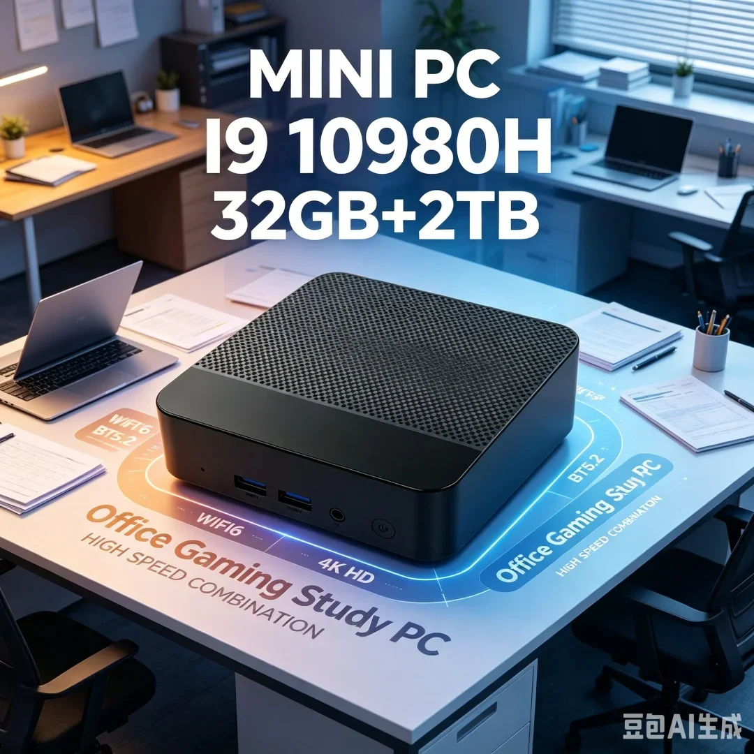 2026 Mini PC Gaming Intal Core I9 10980HK  WIFI 6 BT5.2 Special Computer Windows 11 Pro SSD 1TB RAM 16GB 32GB PC Gamer view 6