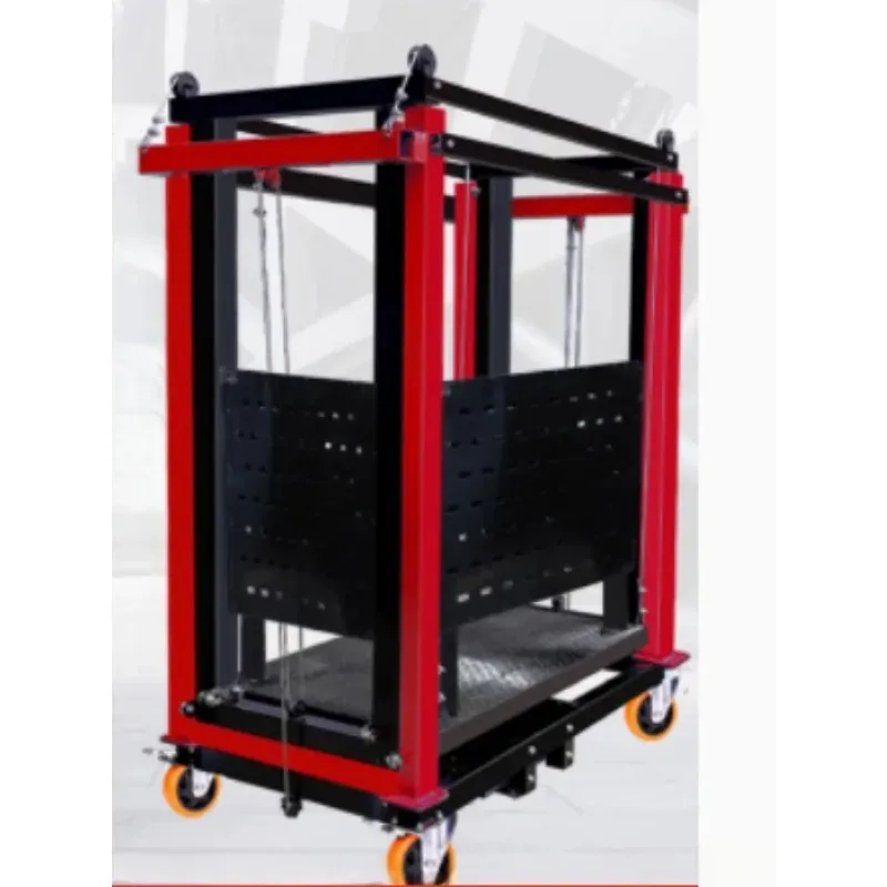 

【Best-selling】Electric scaffolding mobile automatic lifting platform small elevator new construction lifting foldable