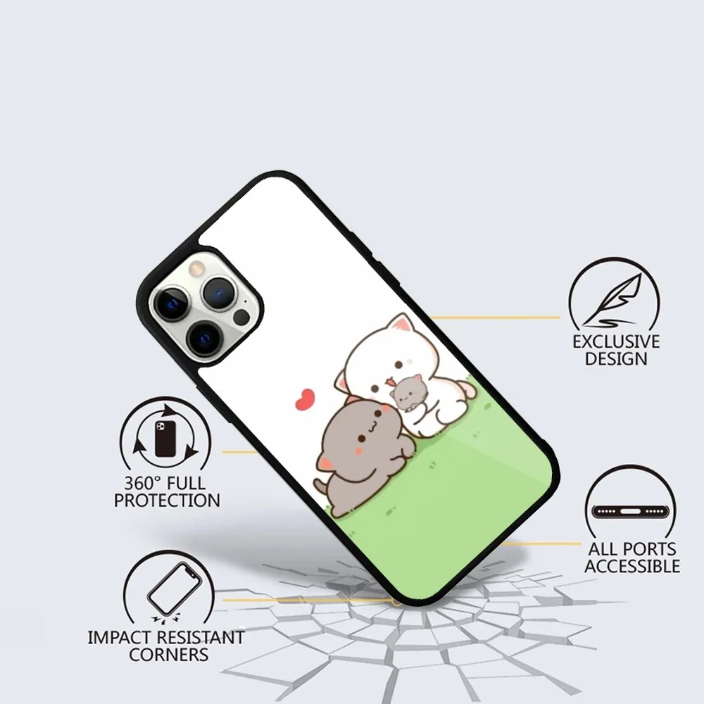 Cute B-BuBu DuDu   Phone Case For iPhone 15,14,13,12,11,Plus,Pro,Max Mini Magsafe Magnetic Wireless Charging