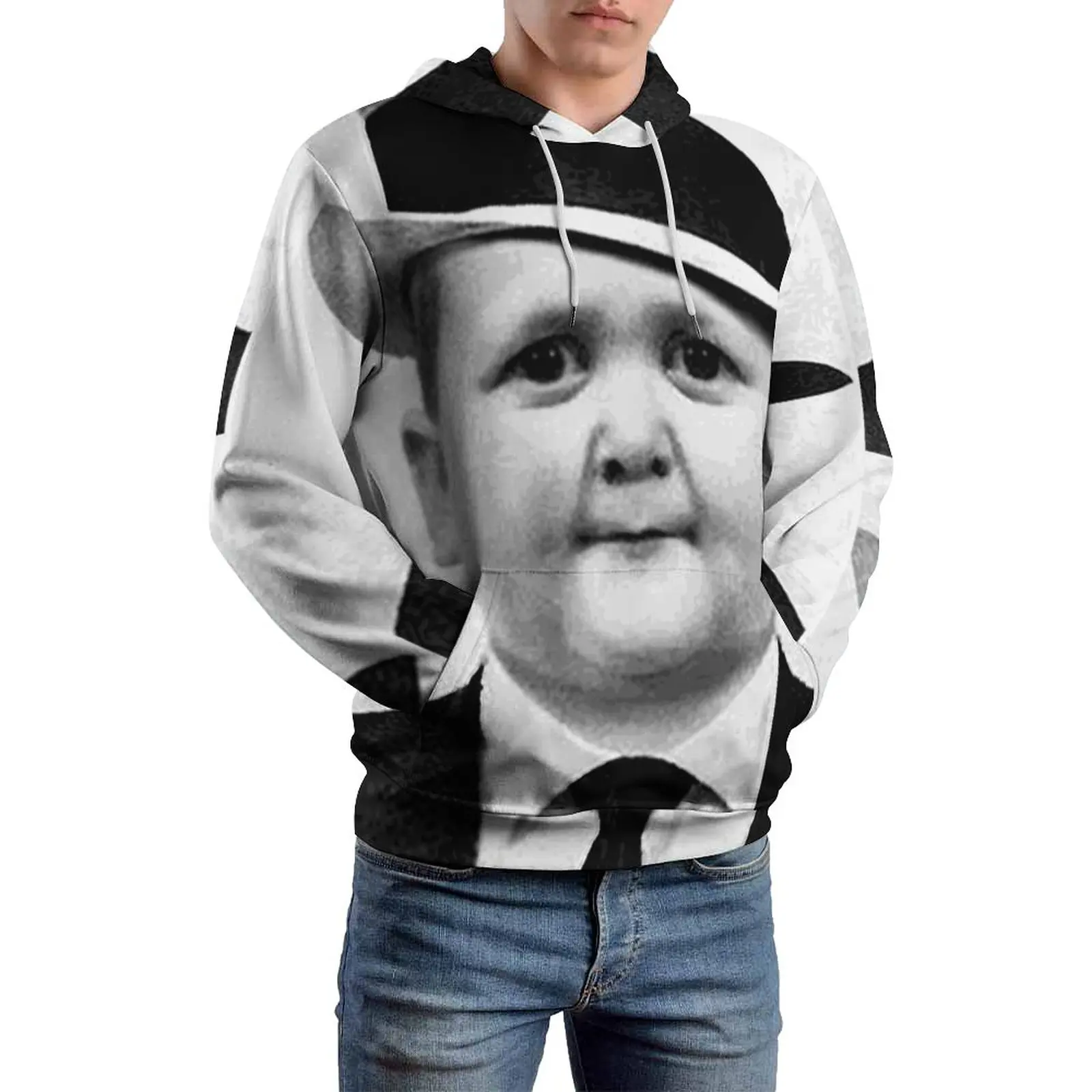 

Hasbulla Magomedov Loose Hoodies Little Khabib Meme Russian Dawrf Funny Famous Hoodie Men Long Sleeve Casual Hooded Sweatshirts