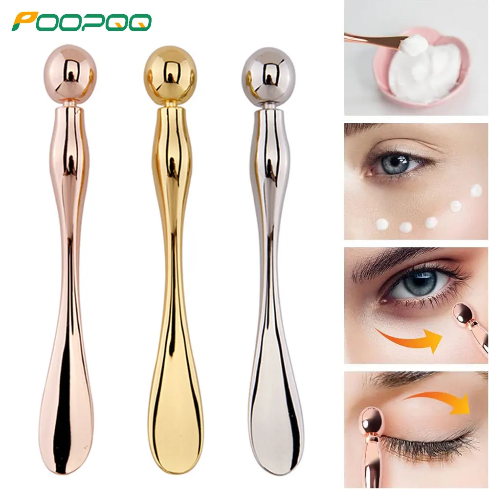 Sleep Eye Massager, Mask Spoon DIY Eye Cream Scooping Massage Stick Beauty Tools, Anti-Aging, Anti-Wrinkle, Soothing Eye Fatigue