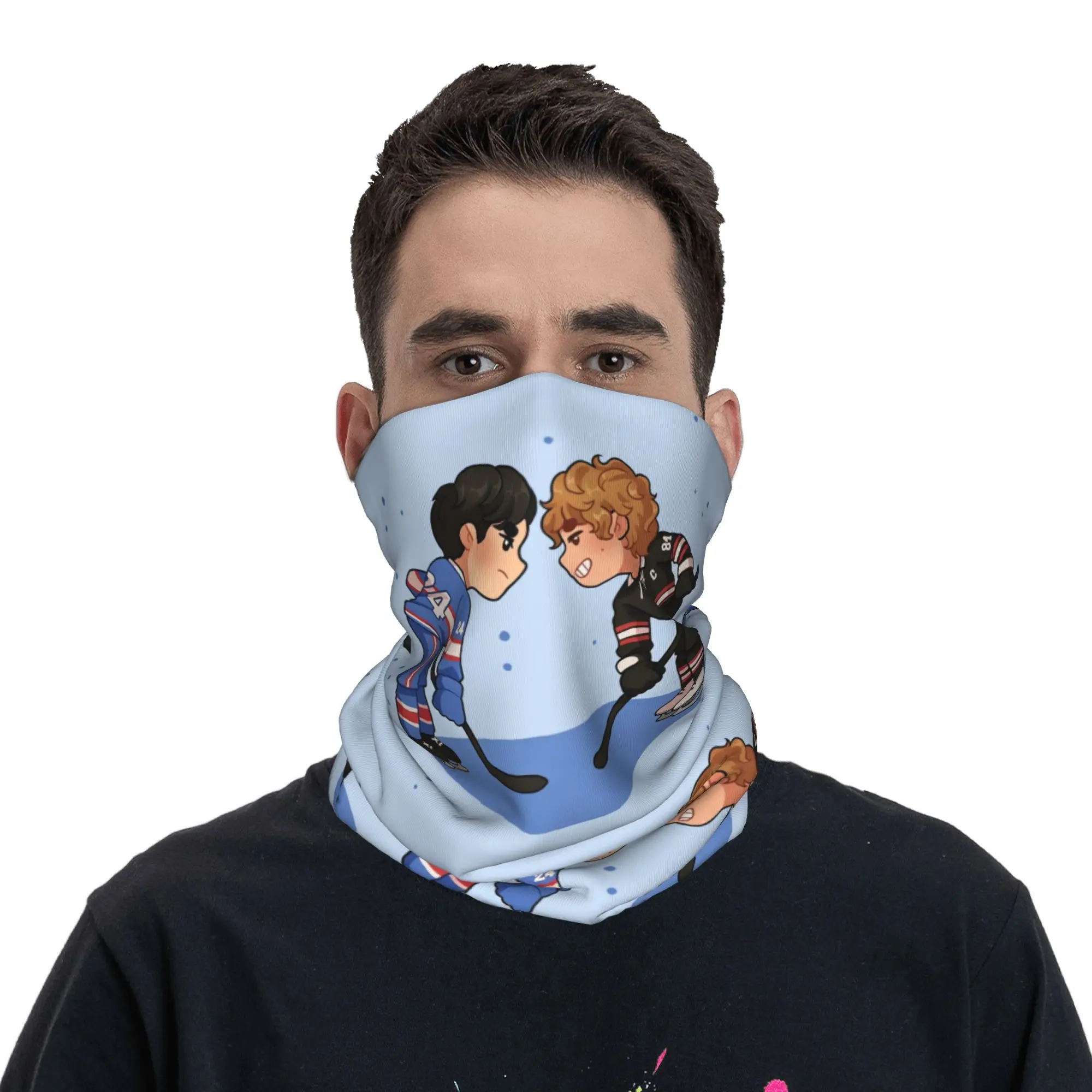 Custom Heated R-Rivalryes Bandana Neck Gaiter for Ski Hunting Men Women Wrap Scarf TV Show Balaclava Warmer