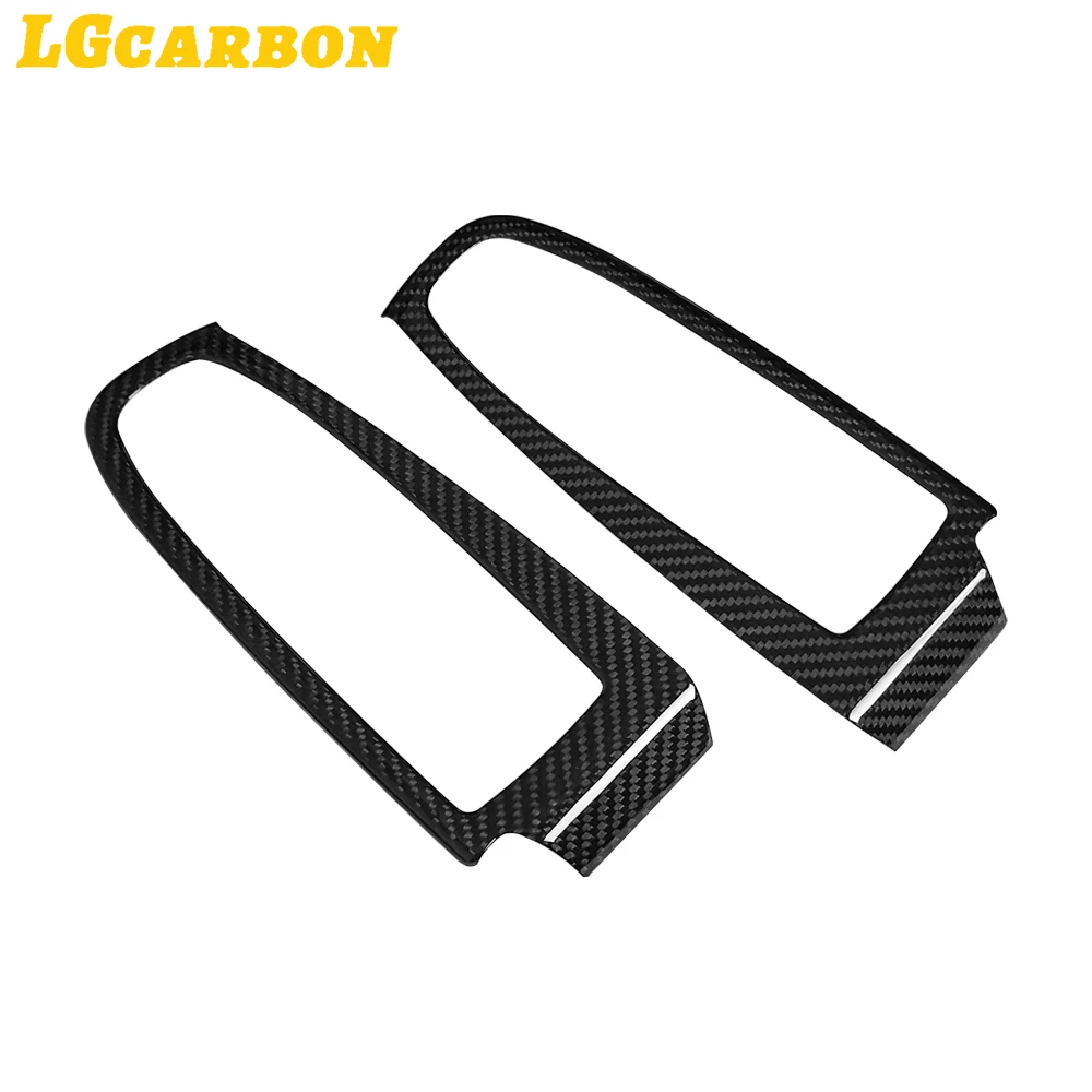 LGcarbon For Subaru Impreza WRX/STi 2022-2024 Real Carbon Fiber Grain Car Accessories Window Switch Panel Cover Trim