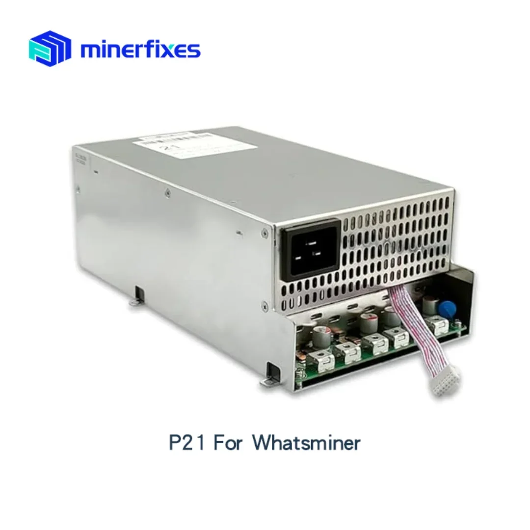 استبدال مصدر الطاقة WhatsPower P21/P21D/P21E لجهاز Whatsminer Bitcoin BTC Miner m20s m21s m30s m31s m31s++ m50