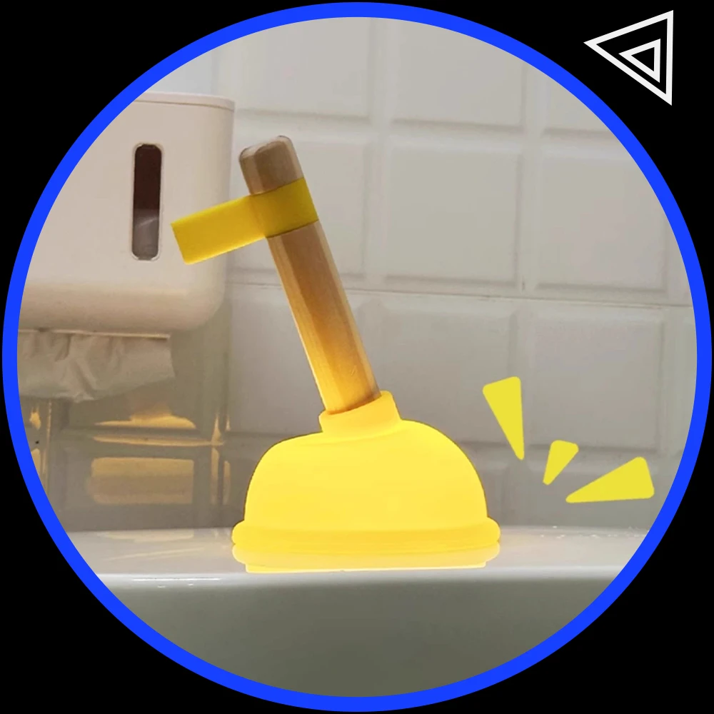 

Туалетная плунжерная лампа, ночник, уличный фонарь, креативная пародия, роман, подарок на день рождения на Хэллоуин для мальчиков, подруг и детей