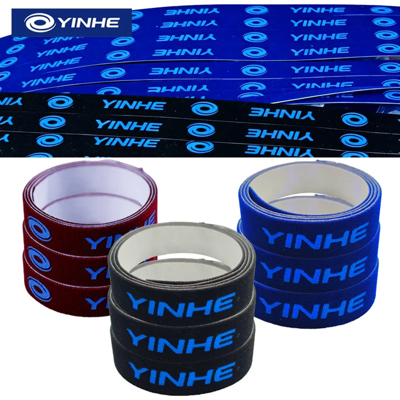 

YINHE Flocked Self-adhesive Table Tennis Edge Tape Thick Sponge Shock Absorbing Ping Pong Blade Side Protector Edge Protector