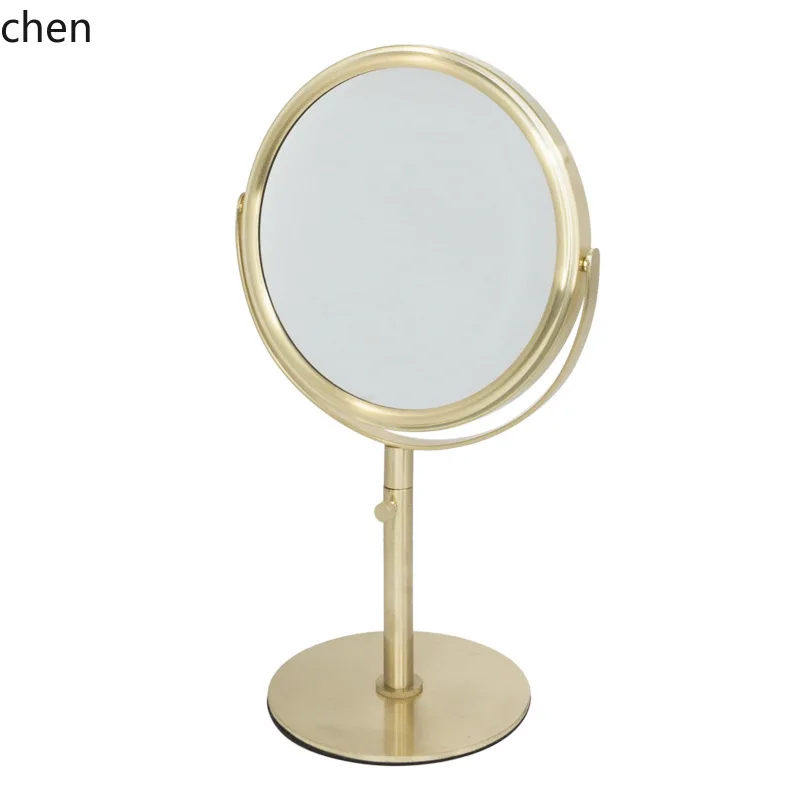 ZML makeup mirror for dormitory and home use, bedroom makeup mirror, tabletop, adjustable height