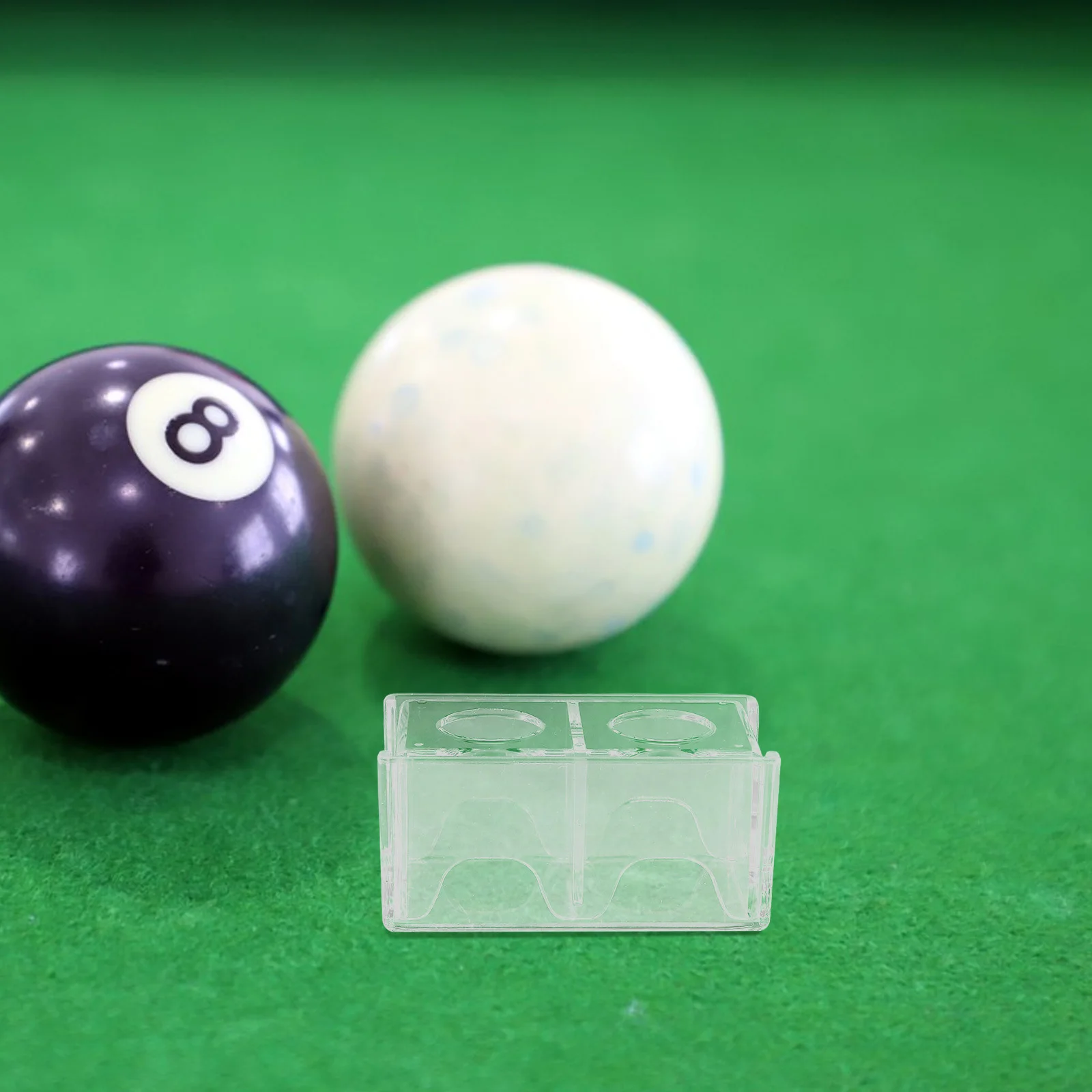 

5pcs Acrylic Billiard Chalk Box Holder Transparent Storage For Pool Cue Chalk Case Snooker Table Accessories Bar Use