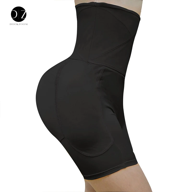 

4 Pads High Waist Tummy Control Panties Hip Butt Pads Shapewear Women Butt Lifters Bodysuit Booty Buttock Enhancer