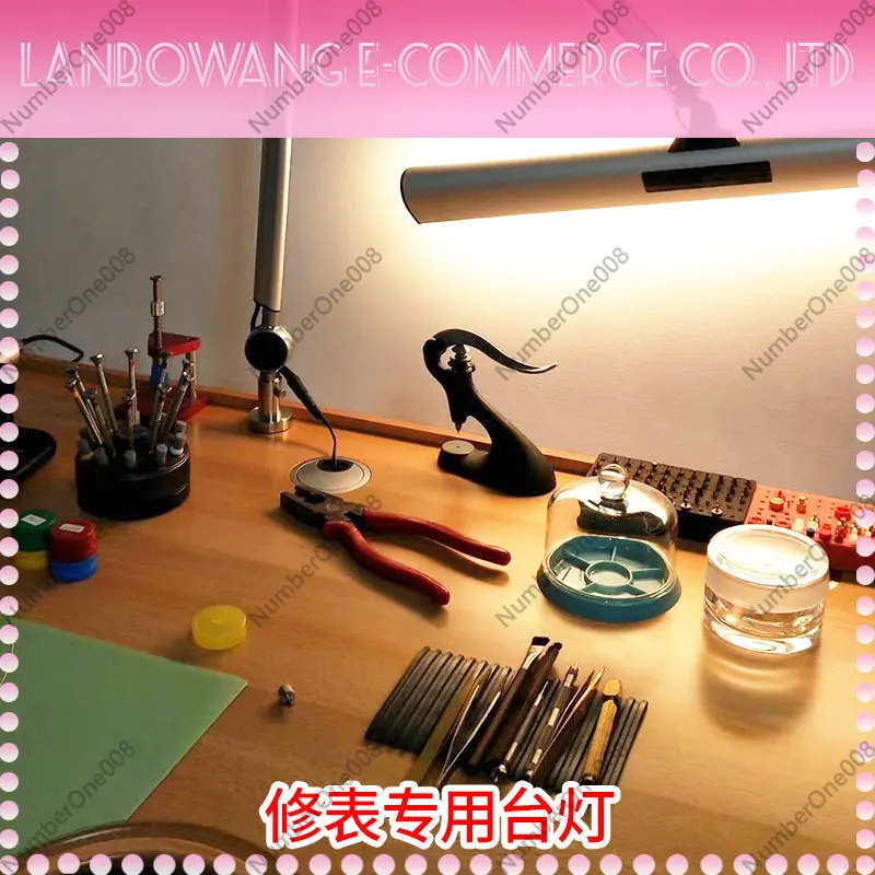 30W Watch Repair Work Light 6 Dimmable Settings Magnifying Lamp for Phone Electronics