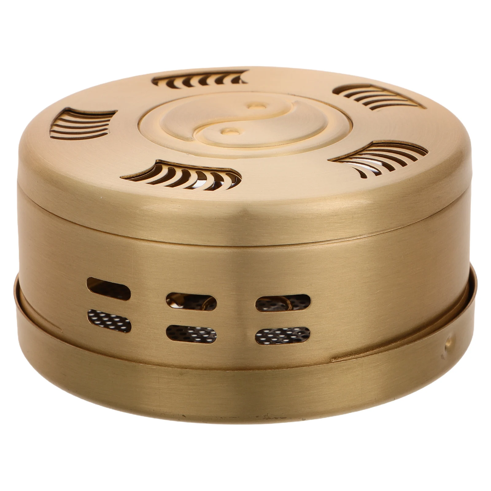 صندوق الكى النحاسي دخاني معدني Moxa الموقد قابل للتعديل المحمولة للعلاج بالتدليك أداة العناية بالجسم متعددة الوظائف #2