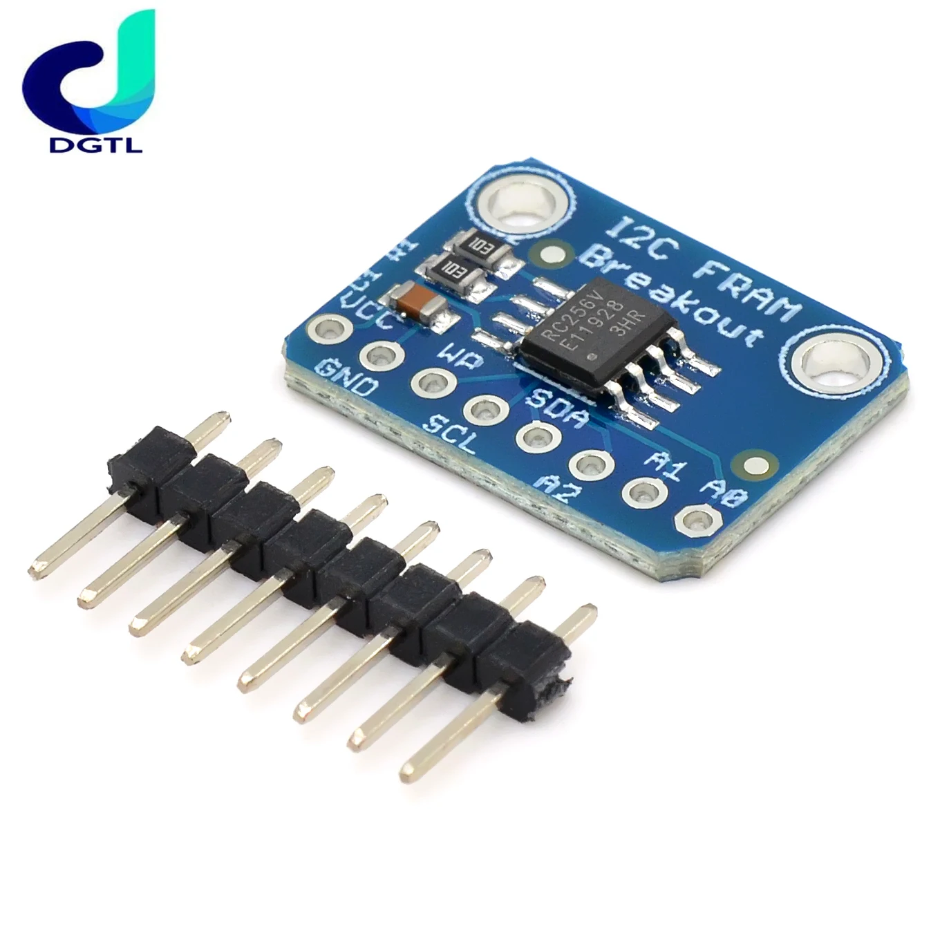 Módulo da placa do desenvolvimento para dispositivos do sensor, i2c, memória, i2c, fram, iot, mb85rc256v, 32kb