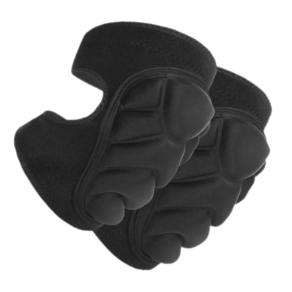 

1Pair Durable Knee Brace Padded Non-Slip Shockproof Sports Knee Protector Running Workout Cushion Pad Sports Pads