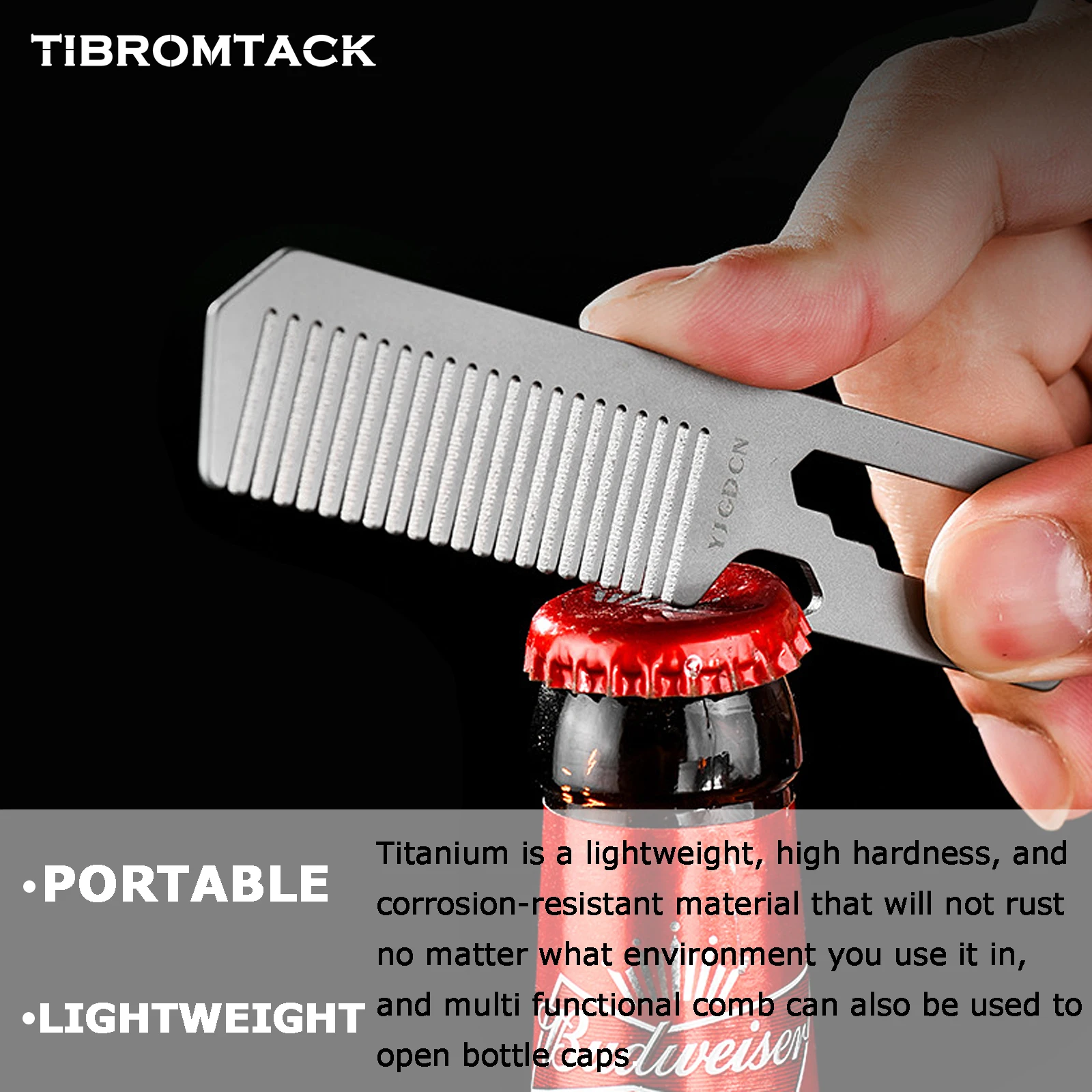 مشط تيتانيوم متعدد الاستخدامات - مراجعة Comb Pocket Titanium وسعره