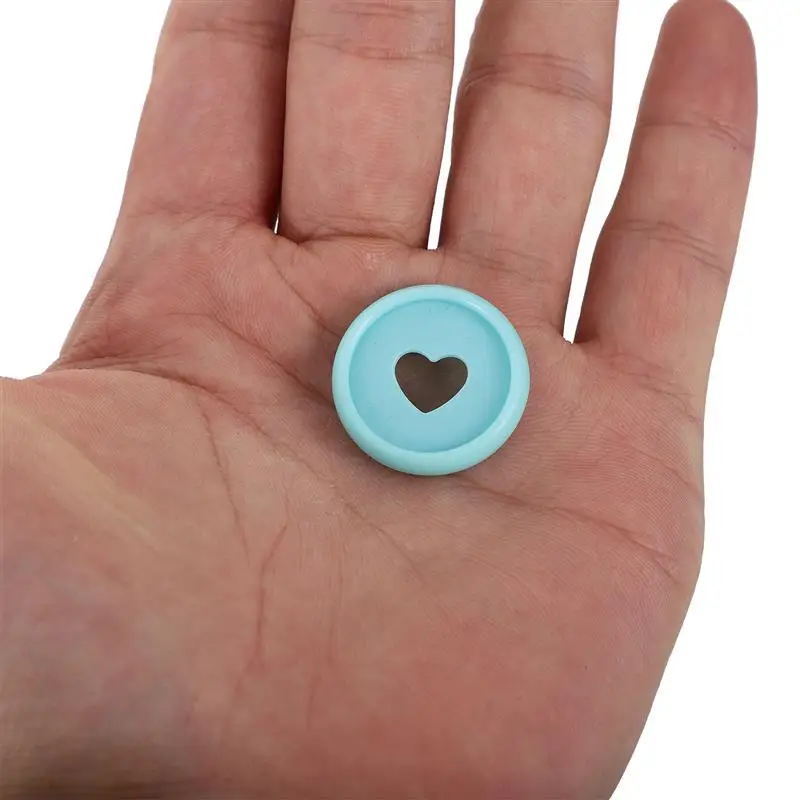 50 Pcs Book Accessories Notebook Heart Discs Binding Round Loose-leaf Binder Plastic Binders