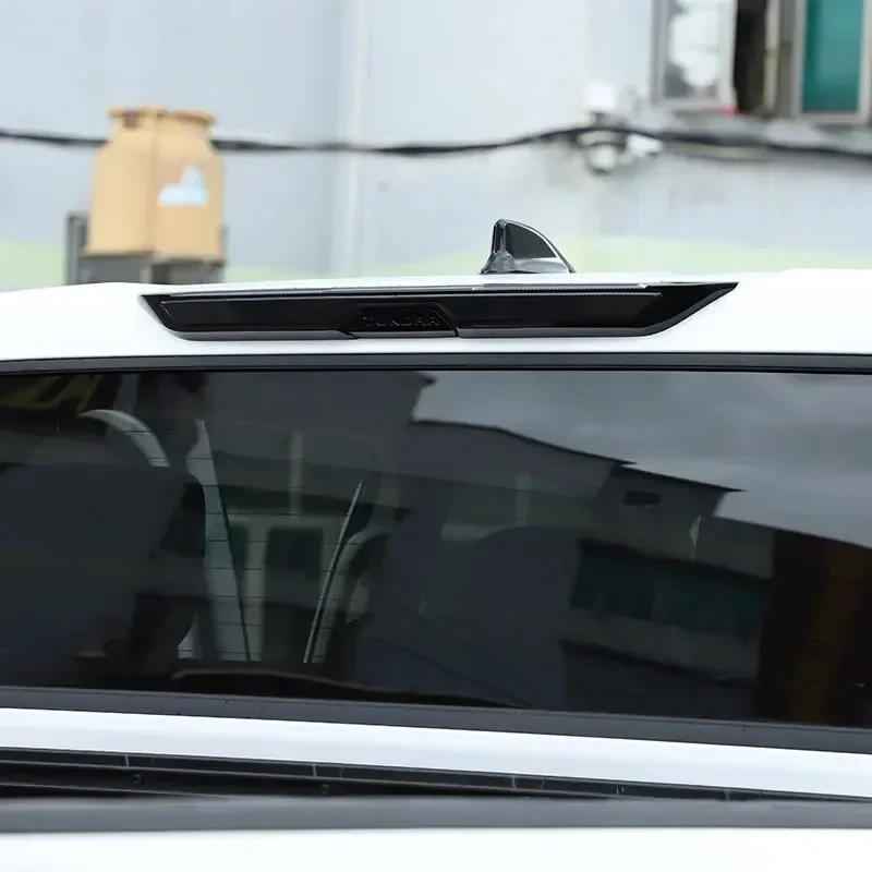 

metyoucar For Toyota Tundra 2022-2025 ABS Blackened Car Tail Light Brake Light Indicator Cover Decorative Car Accessories