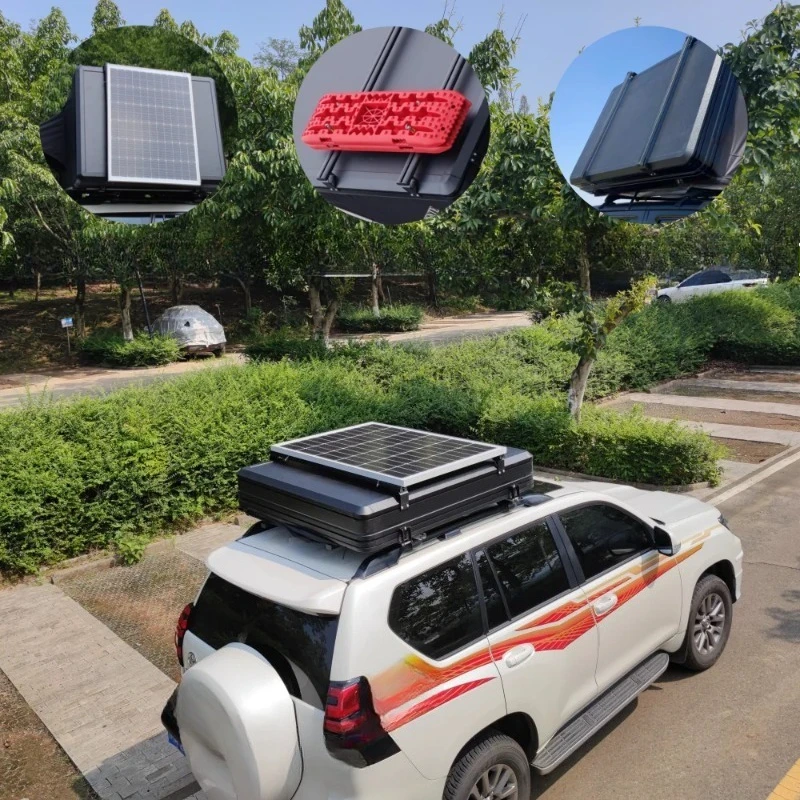 شاحنة نافذة التخييم 3-4 أشخاص الأسرة سقف أعلى خيمة الألومنيوم هارد شل سقف خيمة