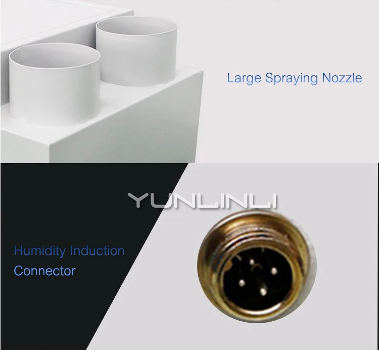 Commercial Ultrasonic Industry Humidifier Big Humidification Quantity Led Display Mist Maker Fogger Humidifier