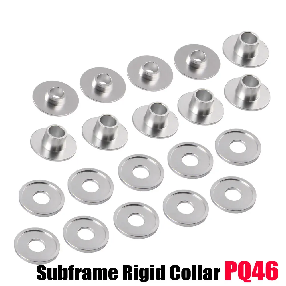 Subframe Lockup Alignment Kit Rigid Collar Bushing Set For Vw Magotan Passat PQ46 Platform Chassis Aluminum