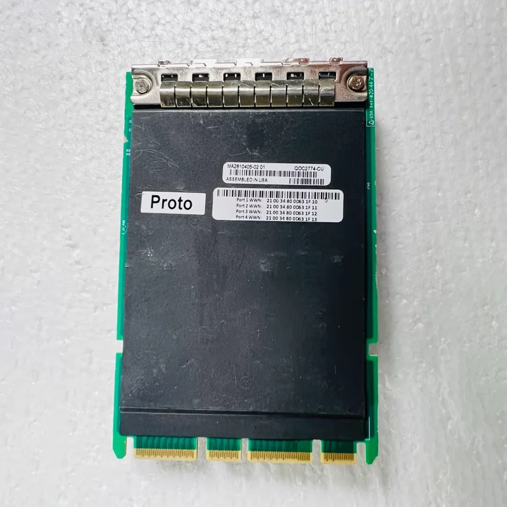 Four-port 32Gb HBA Fibre Channel card QOC2774-CU QOC2774