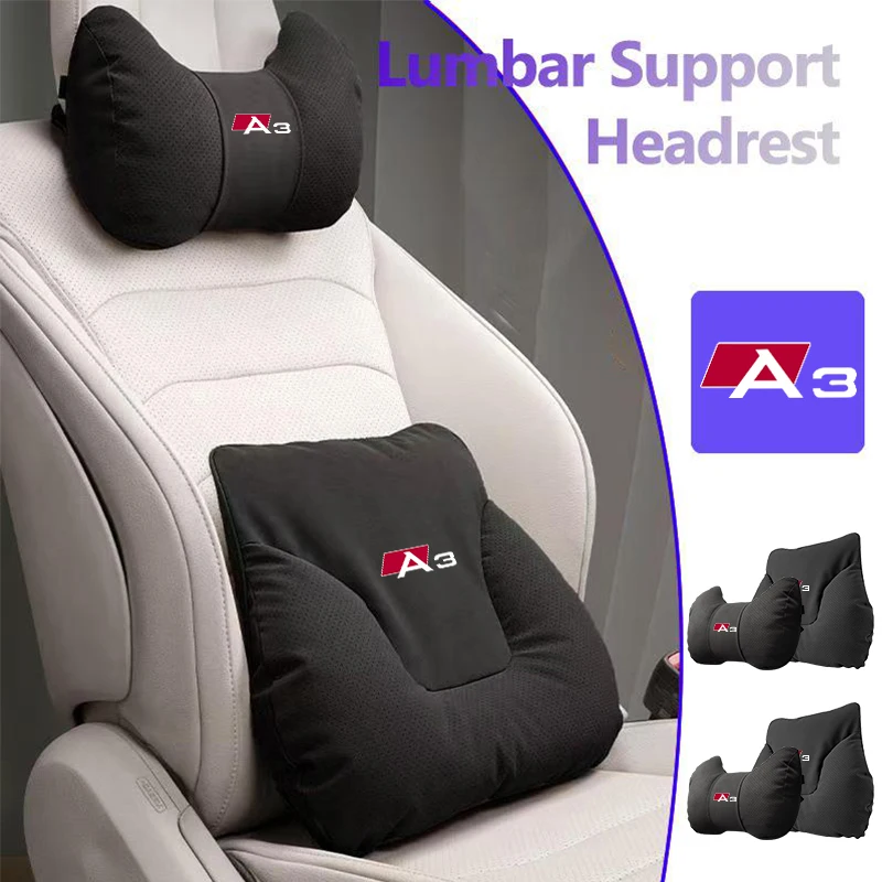 

Car Neck Pillow Lumbar Backrest Cushion Lumbar Cushions Car Headrest Cushion For Audi A3 Quattro A1 A4 A5 A6 A7 A8 Q2 Q3 Q5 Q7 Q