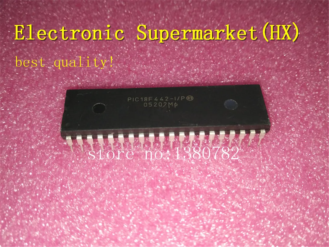 

Free Shipping 20pcs/lots PIC18F442-I/P PIC18F442 DIP-40 New original IC In stock!