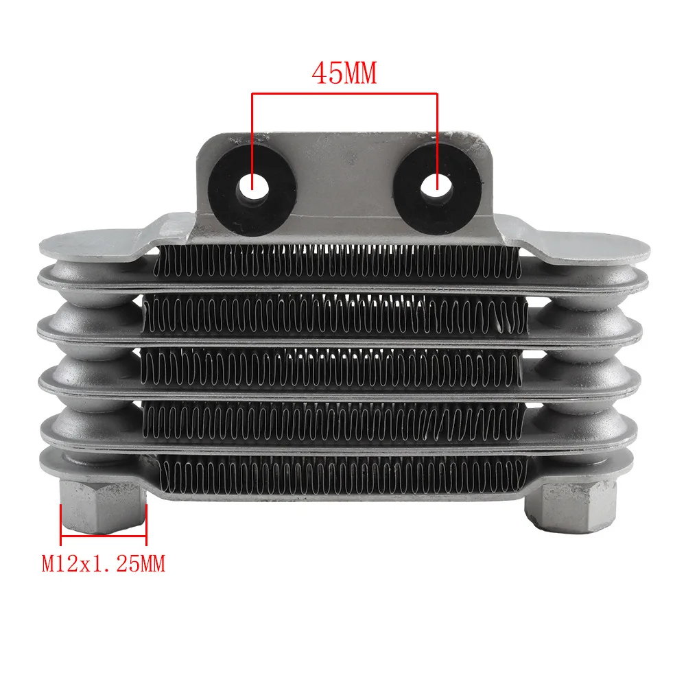 

Мотоциклетный масляный радиатор двигателя общего назначения для 100cc-250cc 65 мл мотоциклов внедорожников