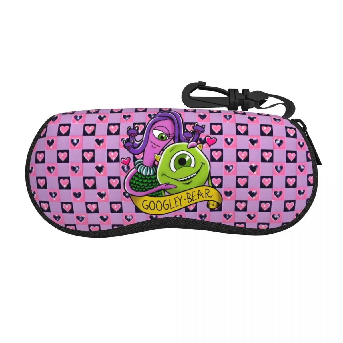 

Anime Monsters University Sunglasses Soft Case Neoprene Zipper Cartoon Comedy Shell Eyeglass Case Protective Box For Glasses