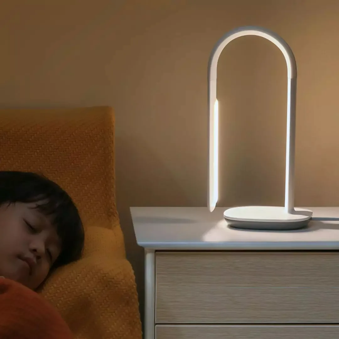 New Xiaomi Mijia Table Lamp 3 LED Smart Reading Light 10 Level Touch Dimming Desk Bedside Student Ambient Light Sensor