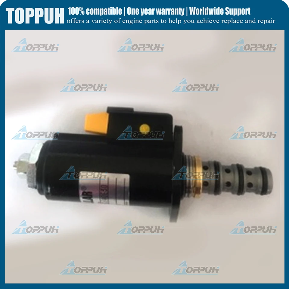 

12V KDRDE5K-31/40E30-116A-T/225-4558 Excavator Solenoid Valve For 330D 330DFM 330DL 330DLN