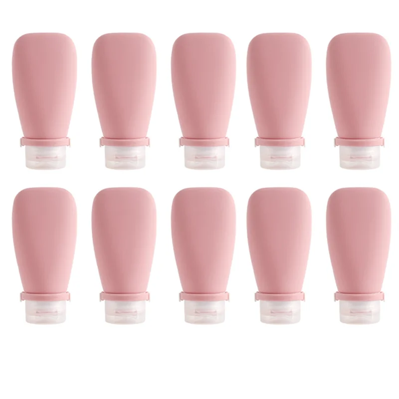 زجاجة إعادة تعبئة السيليكون للسفر EAS-90Ml، جل الاستحمام، زجاجة إعادة تعبئة الشامبو، زجاجة فارغة لإعادة تعبئة الضغط