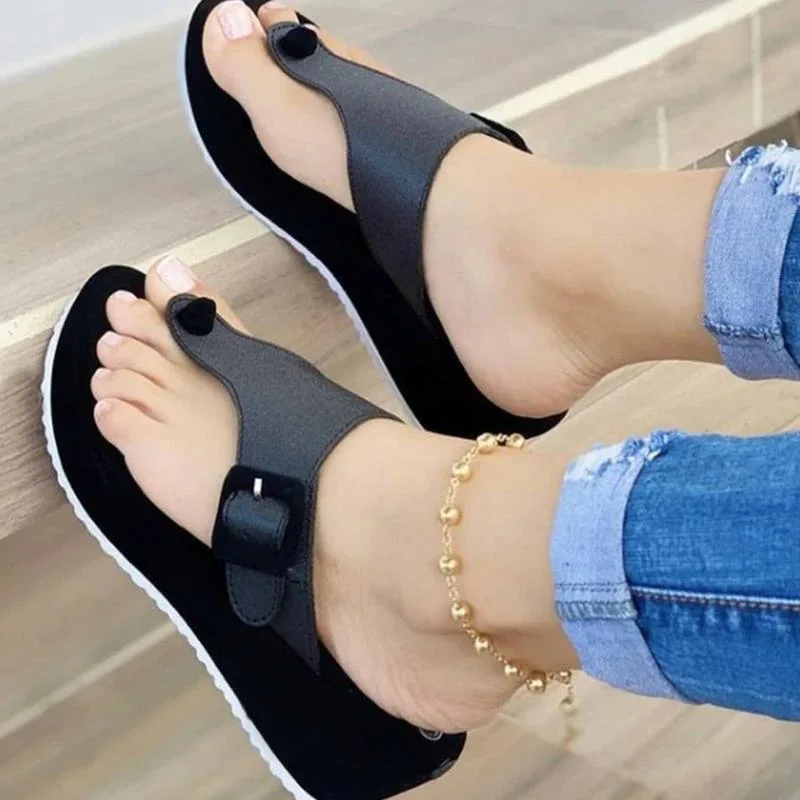 Summer Designer 2024 New Women\'s Slippers Sandals Low Heel Solid Color Indoor Outdoor Bathroom Women\'s Shoes Flip Flops