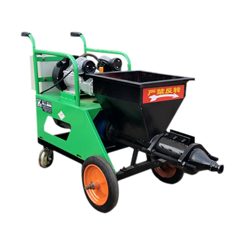 YG Mortar Spraying Machine Electric Diesel Cement Sand Mortar Spraying Machine Wall Concrete Cement Mortar Pump Plaster Spraying