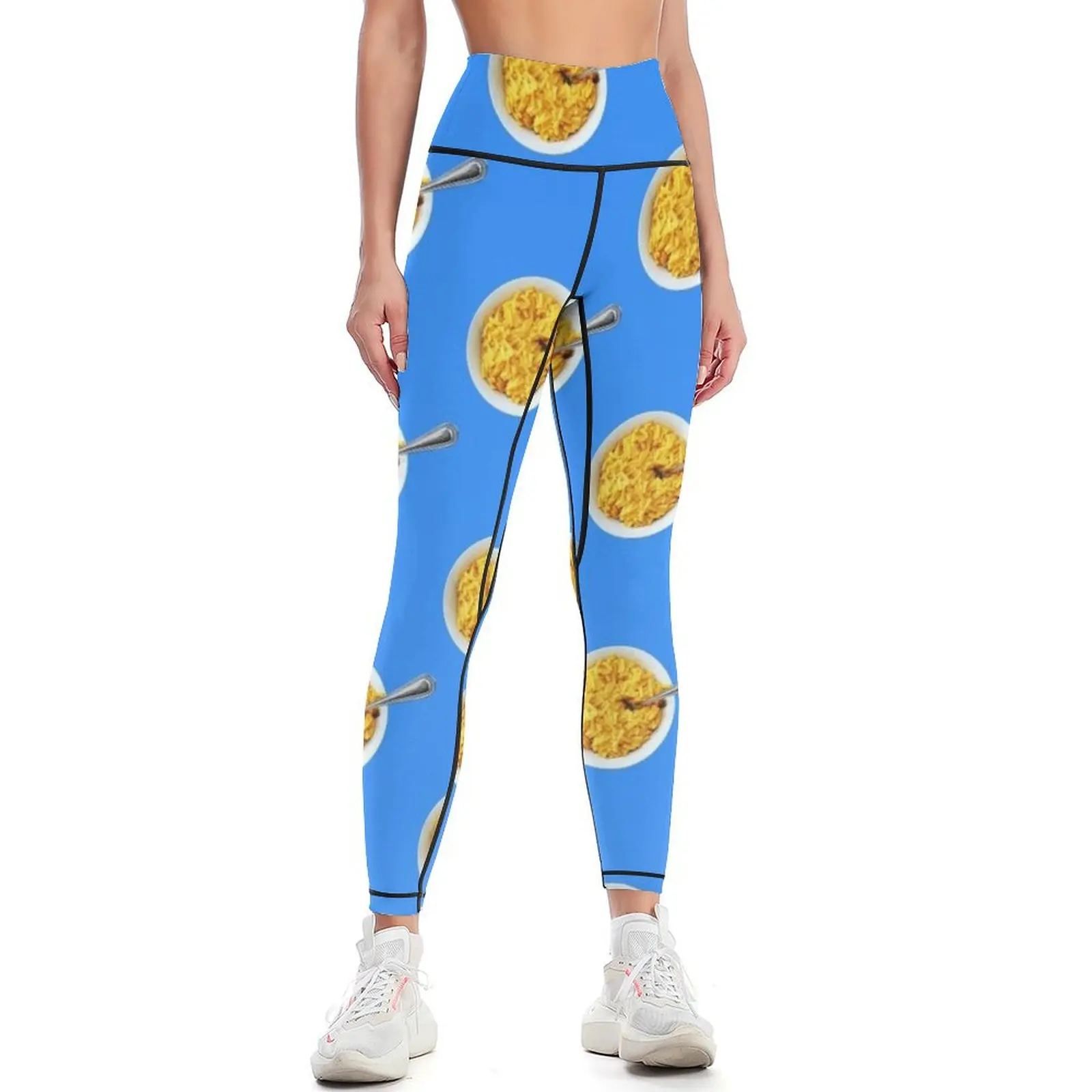 

Mac & Cheese Leggings high waist Sports female Training pants sports for gym Womens Leggings