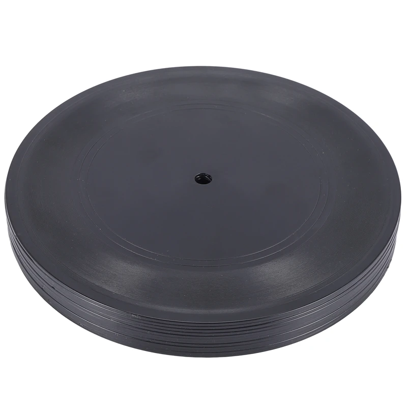 اسطوانة فينيل لديكور الغرف ، سجلات فينيل فارغة ، ديكور أسود ، ديكور مزيف ، 7 في ، 12