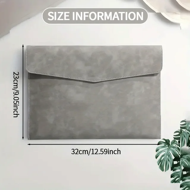 Personalized LOGO A4 Leather Business File Bag Custom Simple Big Capacity Waterproof Document Bag Fashion Briefcase Contract Bag 6 Personalized LOGO A4 Leather Business File Bag Custom Simple Big Capacity Waterproof Document Bag Fashion Briefcase – view 6
