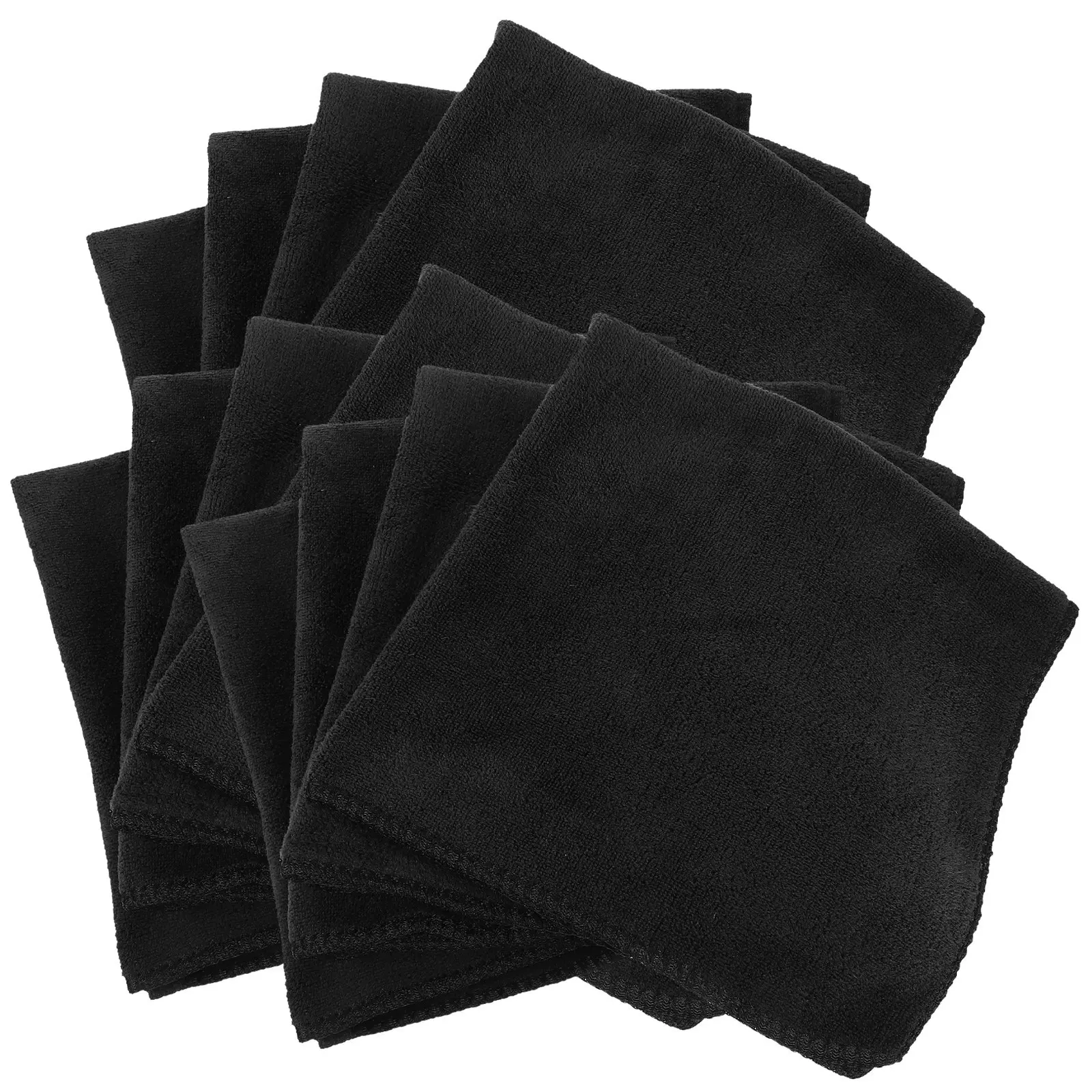 

12Pcs Super Absorbent Microfiber Cleaning Cloths Reusable Thickened Towels for Car Washing Windows Kitchen Dish Drying Polishing