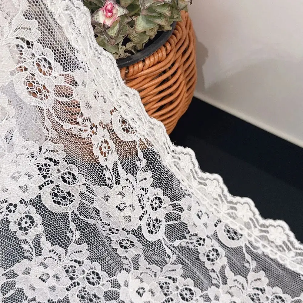 Fashion Y2K Lace Half Skirt Trendy Triangle Outwear Mini Skirt Flower Embroidery High Waist Gauze Skirt Party
